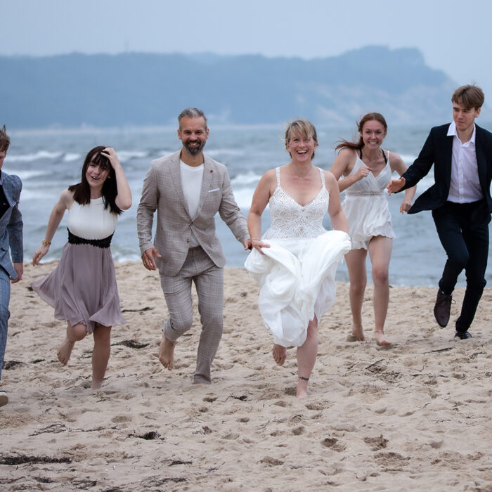 Heiraten in Göhren Vju Hotel Rügen im Aussichtsturm, Hochzeitsshooting am Strand von Göhren