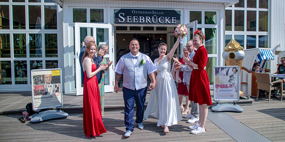 heiraten seebrücke sellin
