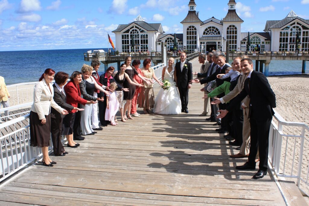 heiraten seebrücke sellin auf rügen