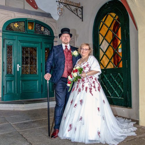 Brautpaar Kerstin & Andreas, heiraten in Stralsund, Hochzeitsfotograf