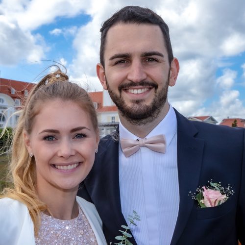 Rettungsturm Binz heiraten auf Rügen am Strand Hochzeit Ostsee